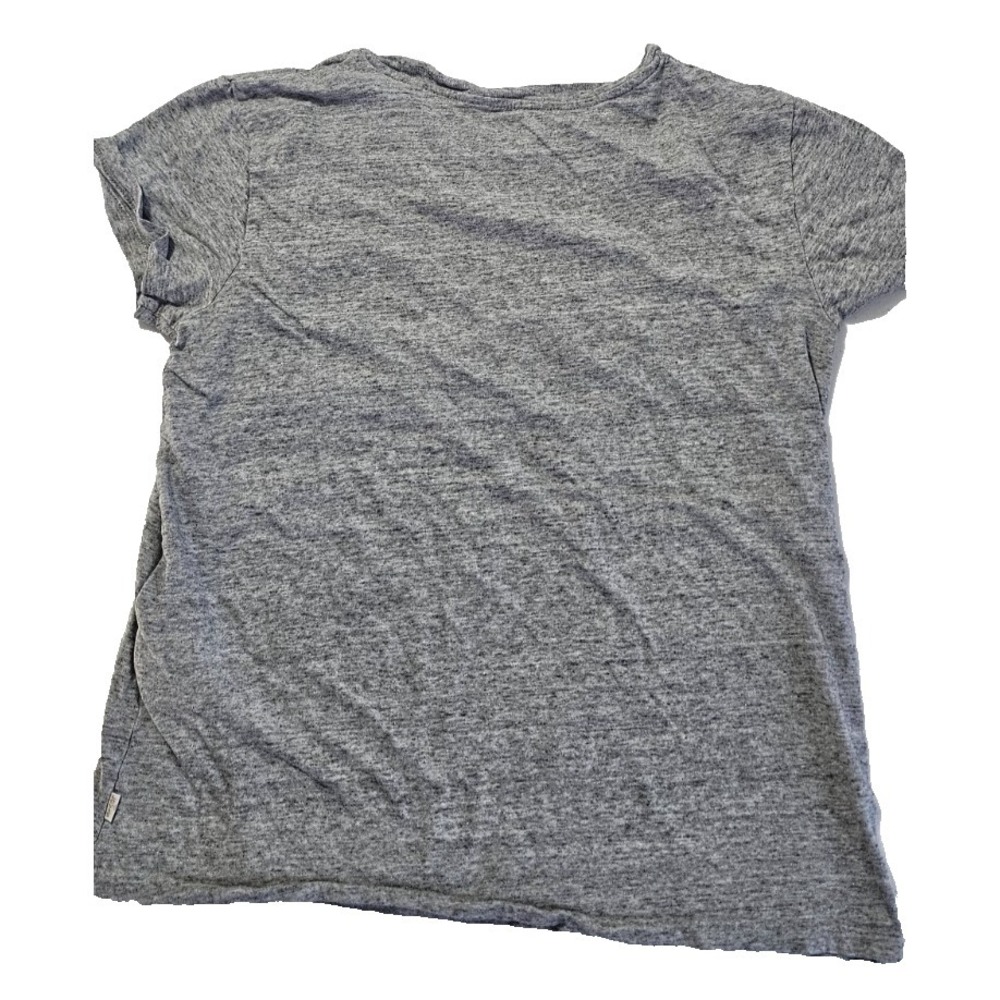 Levis Womens XS Gray Logo T Shirt Short Sleeve Graphic Tee - Picture 2 of 3